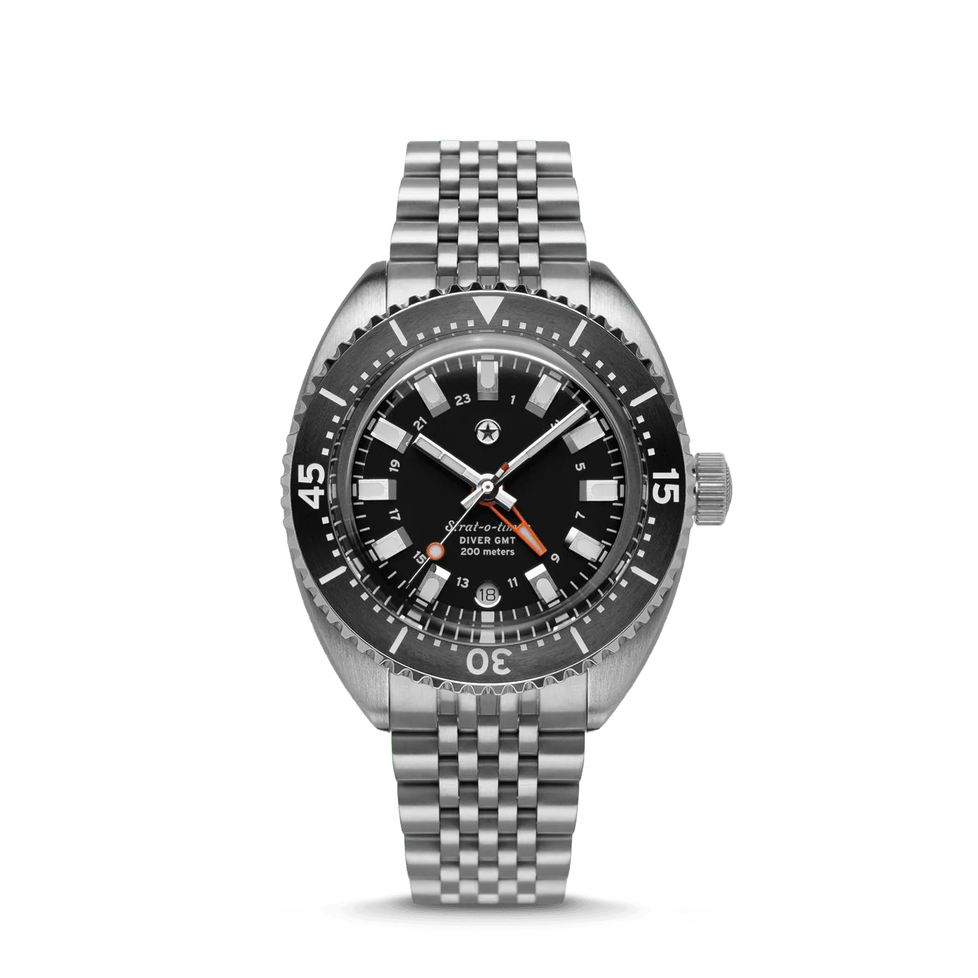 Jack Mason Strat-O-Timer Titanium Diver GMT