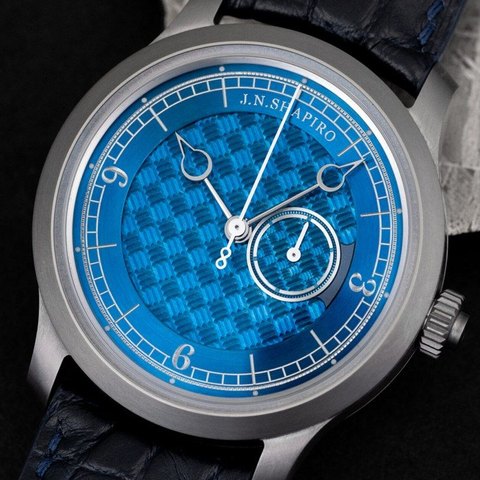 J.N. Shapiro Infinity Radiant Monopusher Chronograph