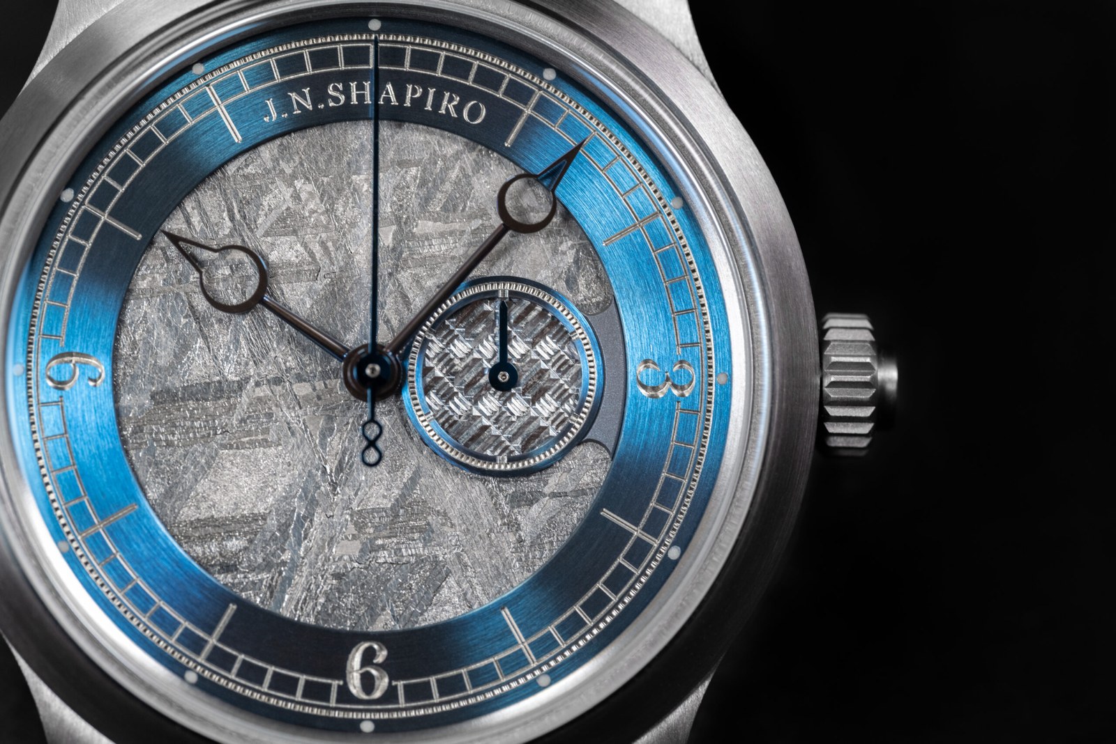 J.N. Shapiro Infinity Radiant Monopusher Chronograph