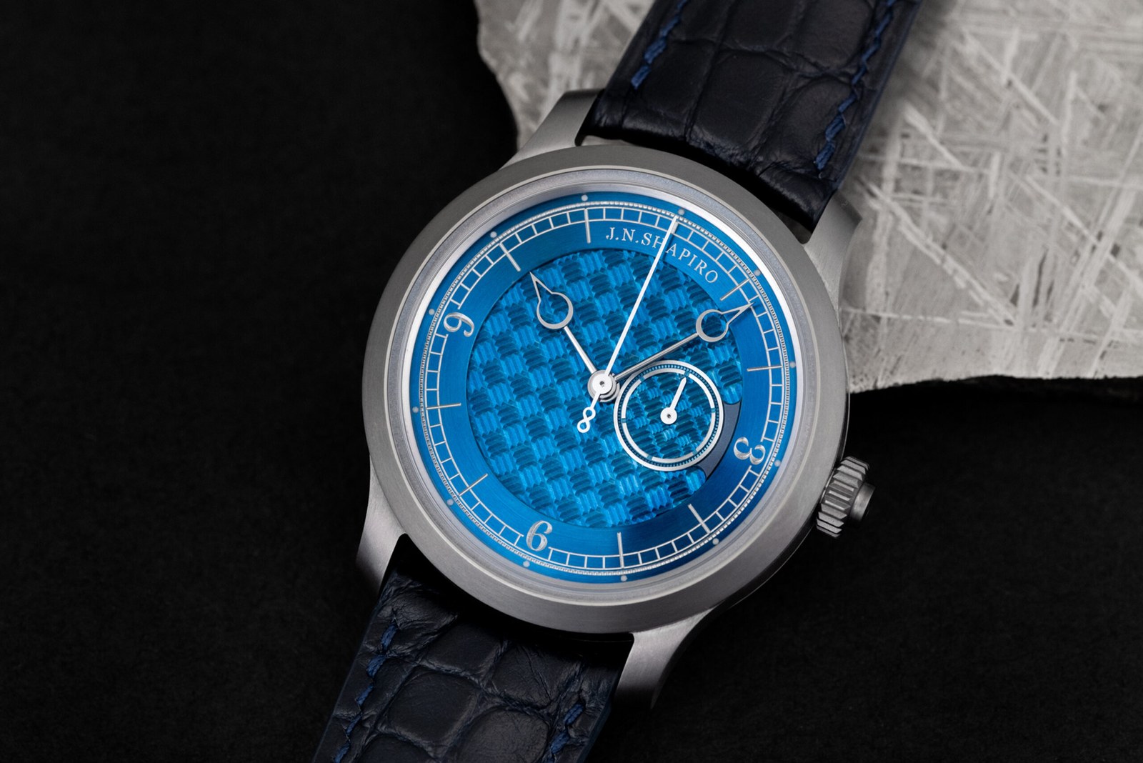 J.N. Shapiro Infinity Radiant Monopusher Chronograph