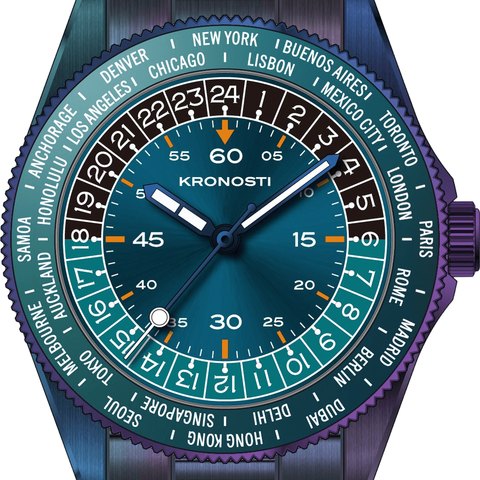 KRONOSTI Deep Explorer Aurora Titanium
