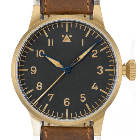 Laco Pilot Watch Original Memmingen Bronze