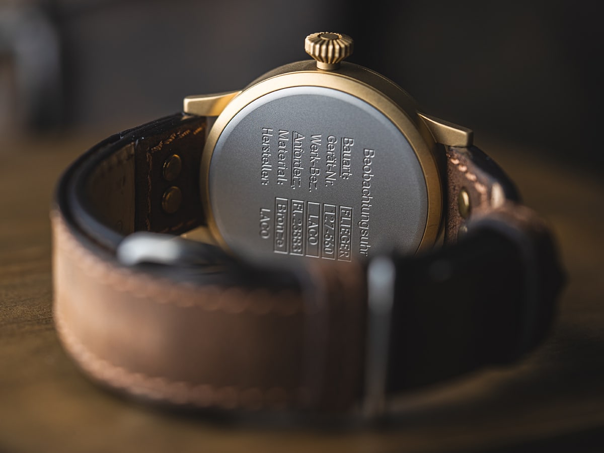 Laco Pilot Watch Original Paderborn Bronze