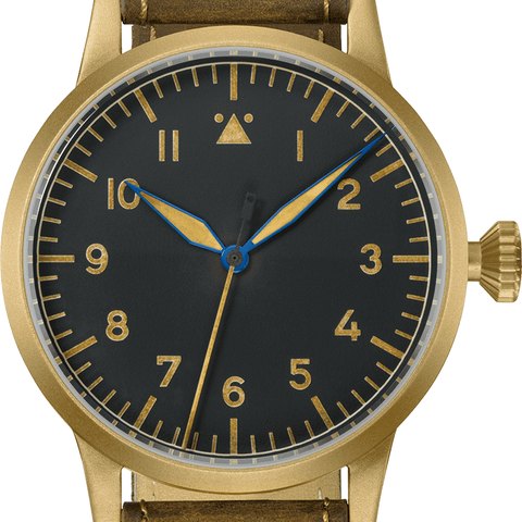Laco Pilot Watch Original Westerland Bronze 45