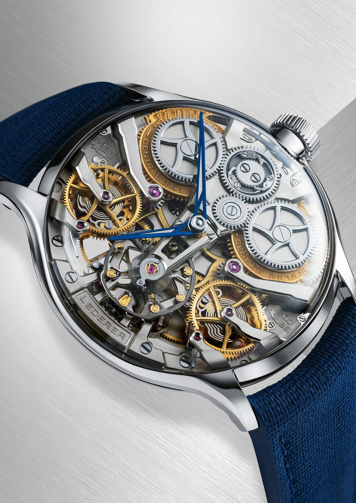 Lederer Inverto Titanium 39mm
