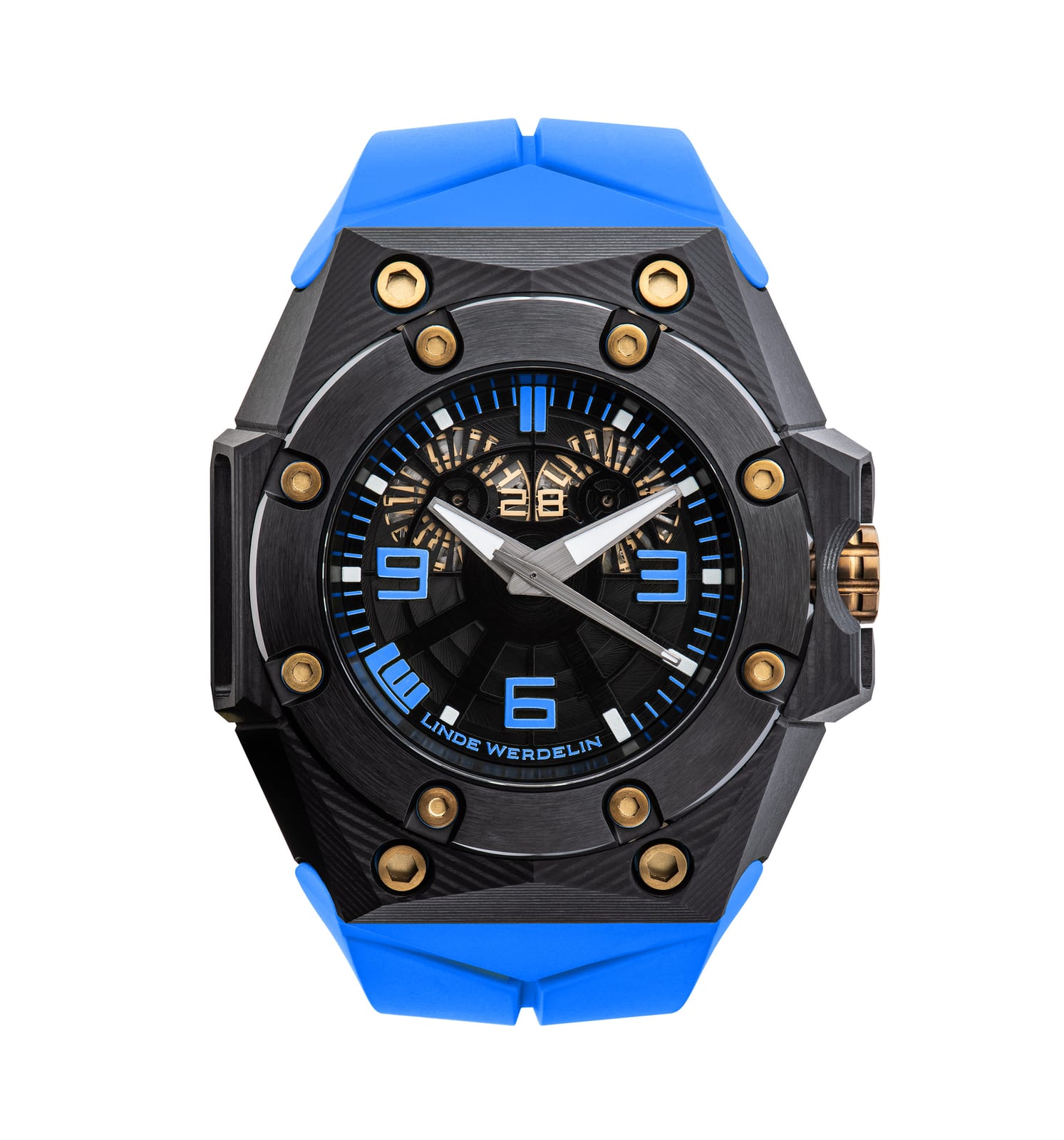 Linde Werdelin Oktopus Double Date 3DTP Carbon