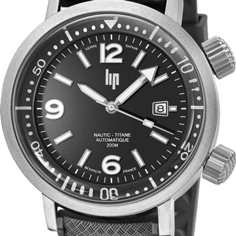 Lip Grande Nautic-Ski Automatique Titane 41mm