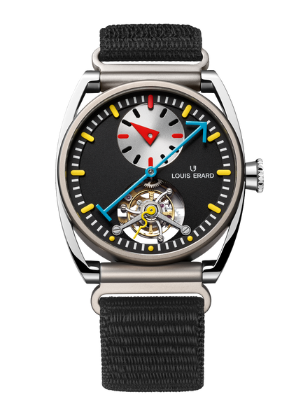 Louis Erard Excellence Le Regulateur Tourbillon Louis Erard x Alain Silberstein Black