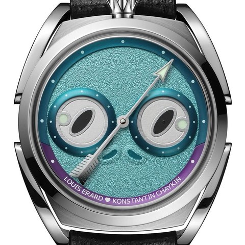 Louis Erard x Konstantin Chaykin Unfrogettable (Turquoise, Brown)