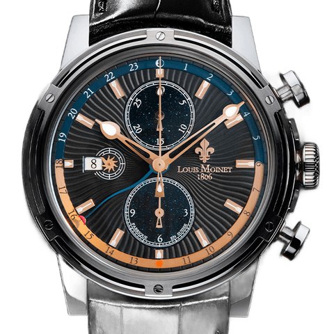 Louis Moinet Geograph Titanium Aventurine