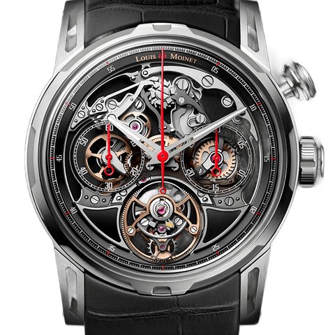 Louis Moinet Impulsion Titanium Onyx