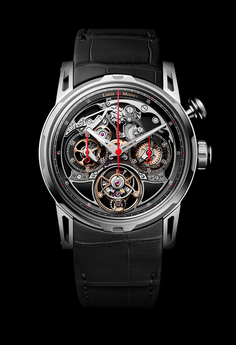 Louis Moinet Impulsion Titanium Onyx