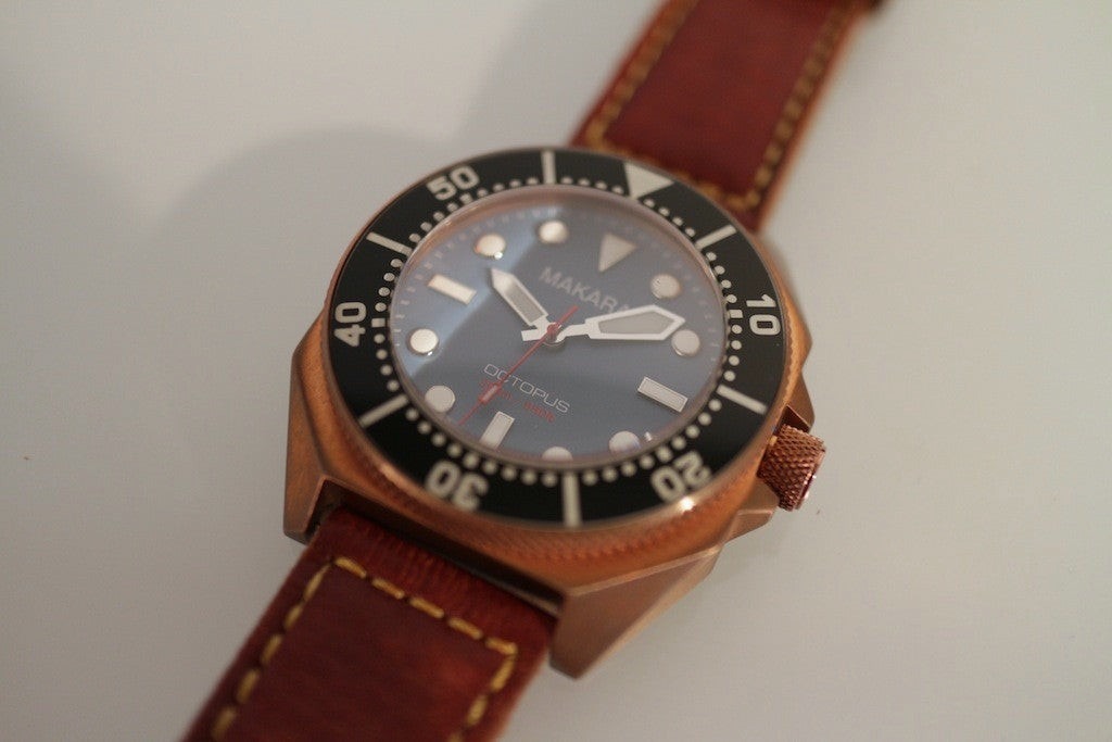 Makara Octopus Bronze