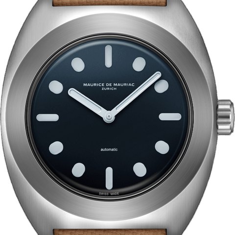 Maurice de Mauriac O1 Pillow Watch Titanium