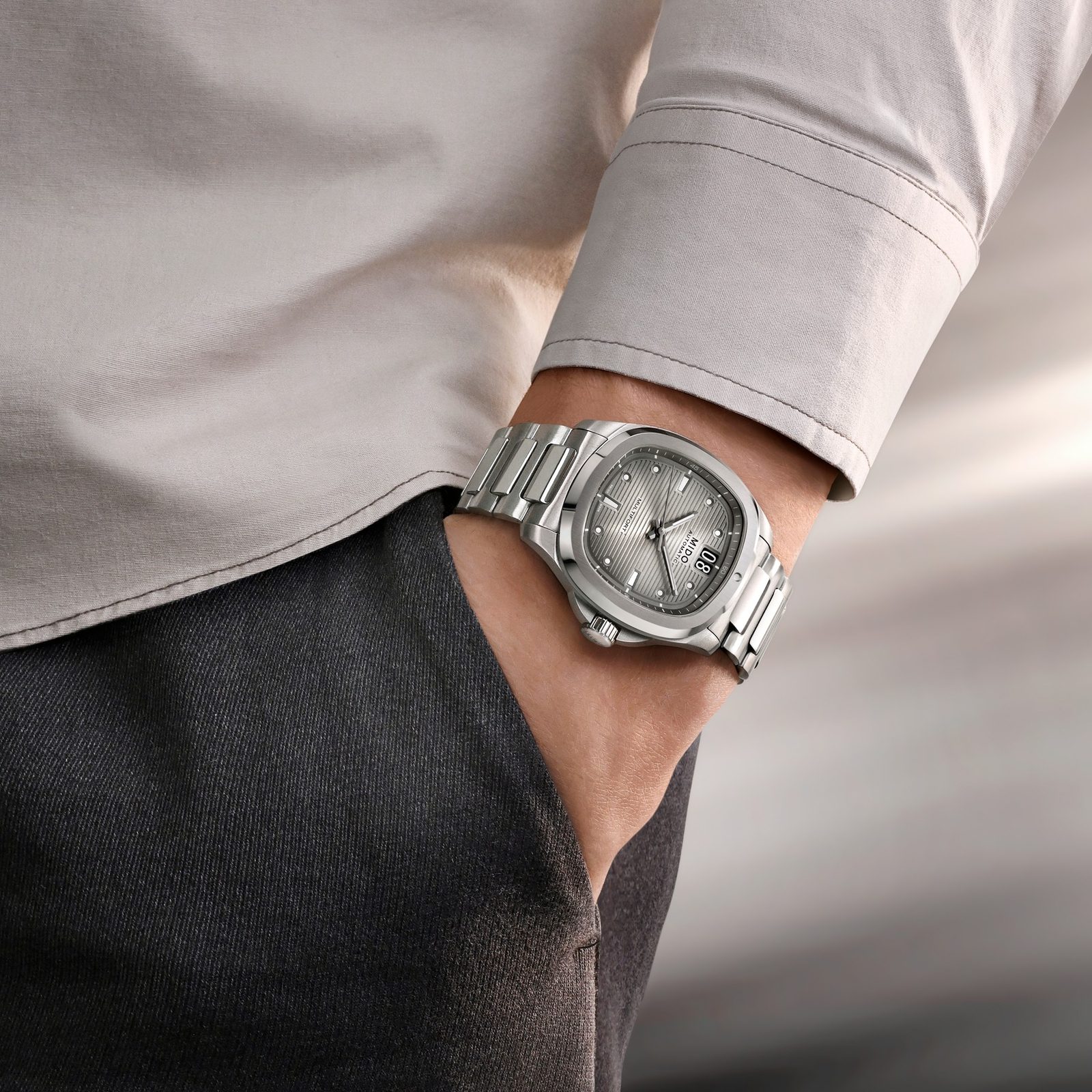 Mido Multifort TV Big Date (Titanium)
