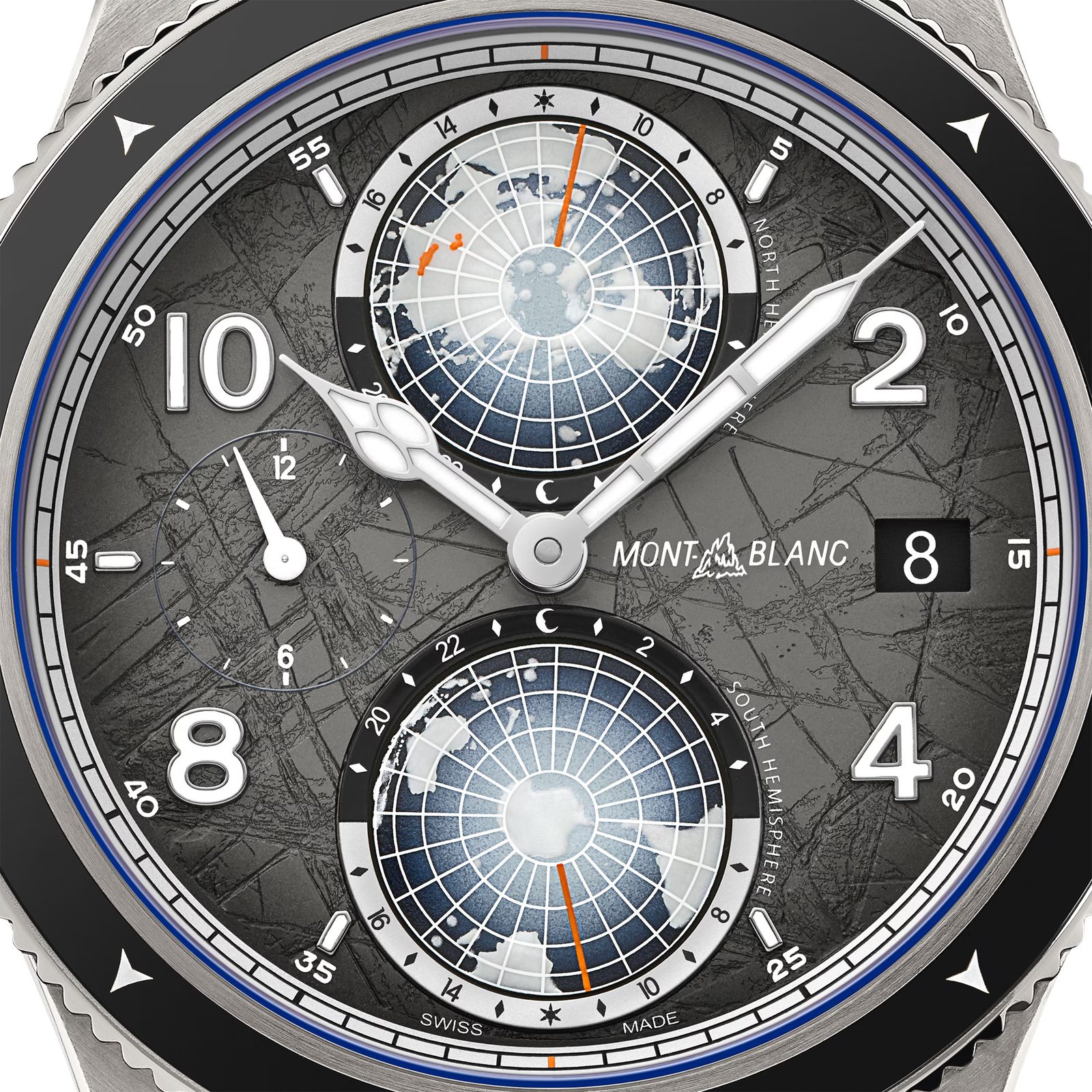 Montblanc 1858 Geosphere 0 Oxygen The 8000 (Titanium)