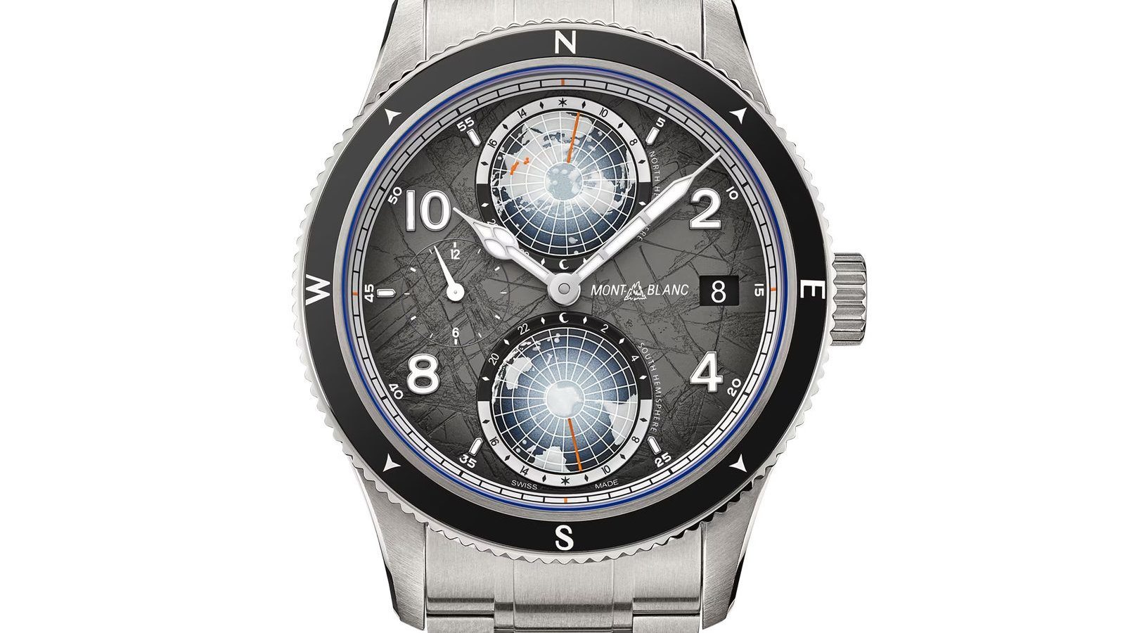 Montblanc 1858 Geosphere 0 Oxygen The 8000 (Titanium)
