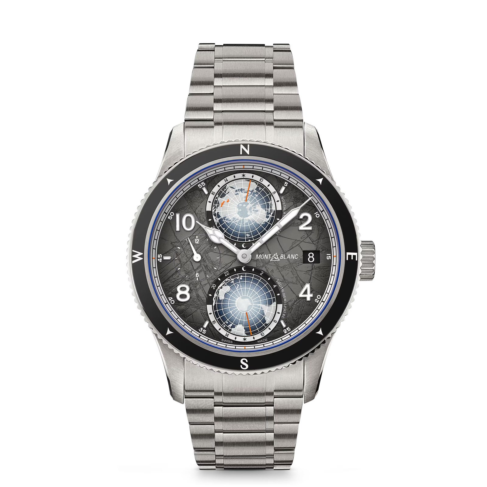 Montblanc 1858 Geosphere 0 Oxygen The 8000 (Titanium)