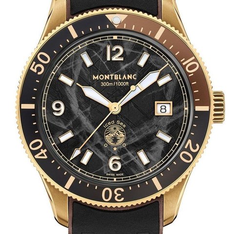 Montblanc 1858 Iced Sea Automatic Date Bronze