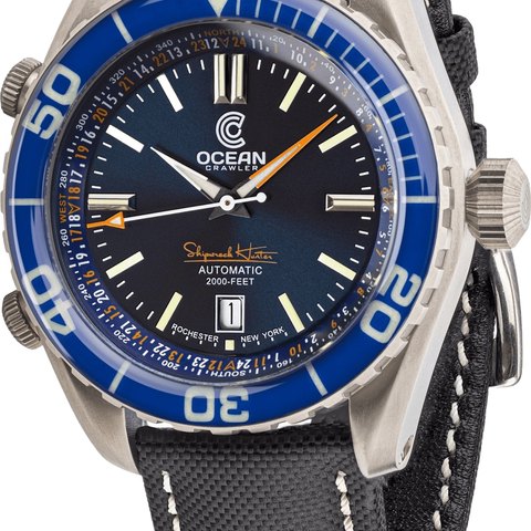 Ocean Crawler Ocean Navigator 45 - Blue Bezel