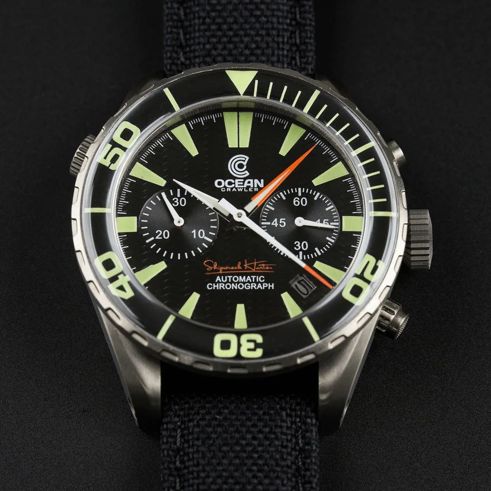 Ocean Crawler Shipwreck Hunter Chronograph