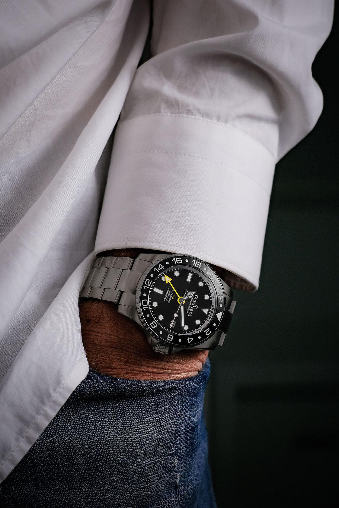 Oceaneva Deep Marine Explorer 1250m GMT (ceramic bezel)