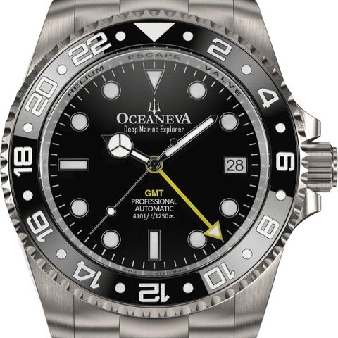 Oceaneva Deep Marine Explorer 1250m GMT (ceramic bezel)