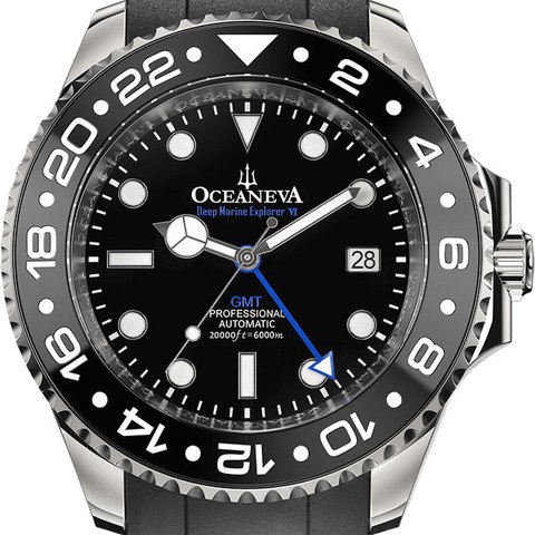 Oceaneva Deep Marine Explorer VI 6000M GMT
