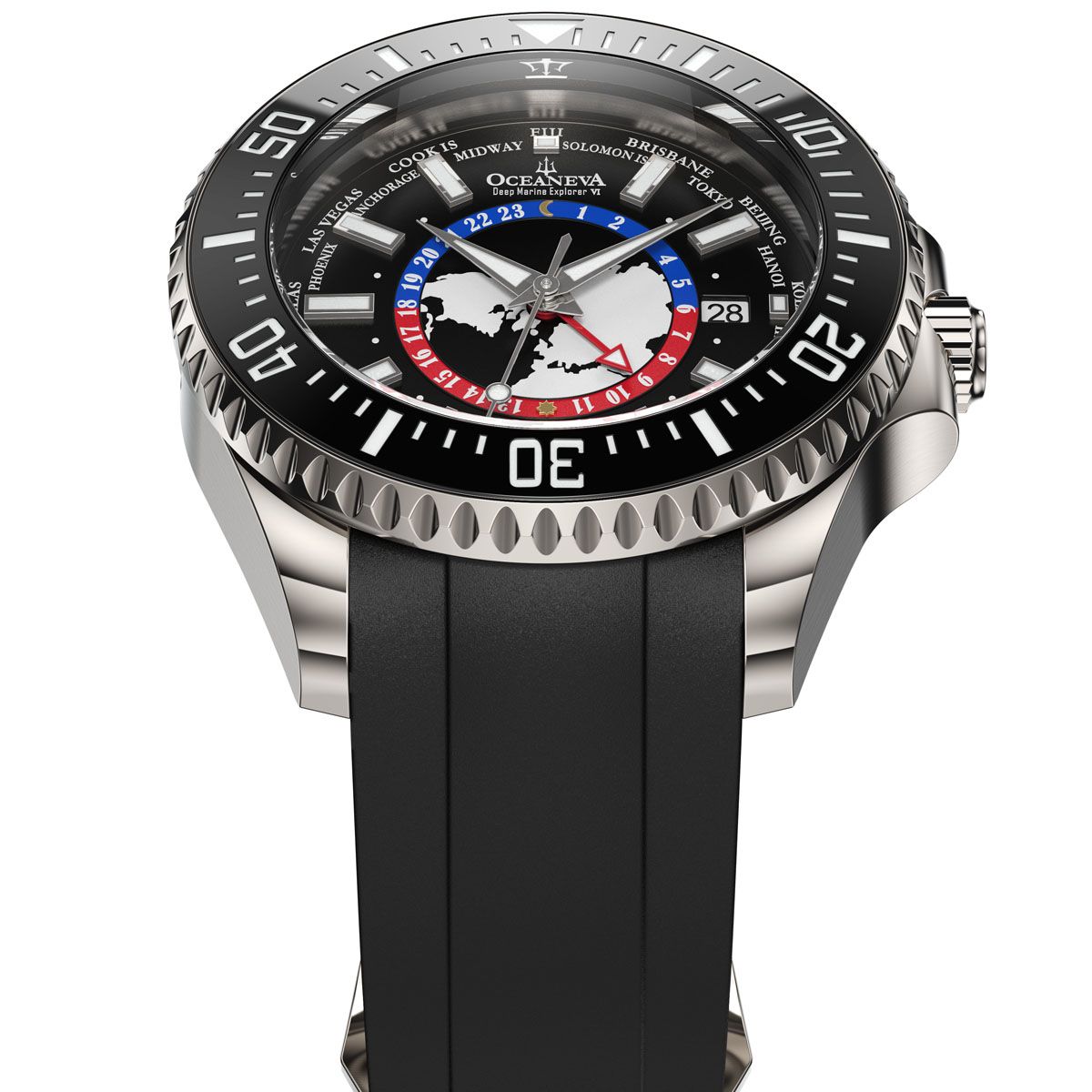 Oceaneva WorldTime 6000m GMT