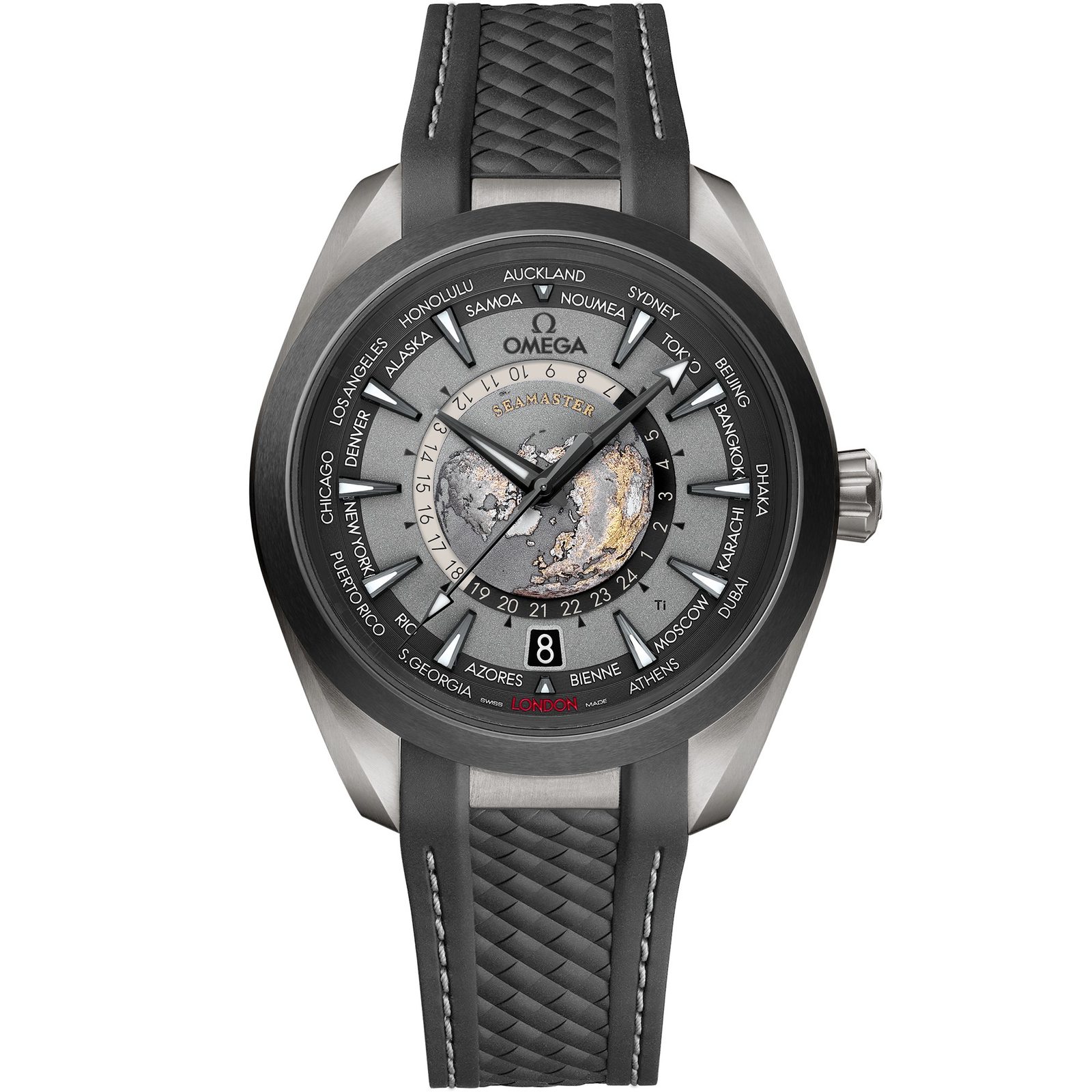 Omega Seamaster Aqua Terra 150M Worldtimer (Titanium)