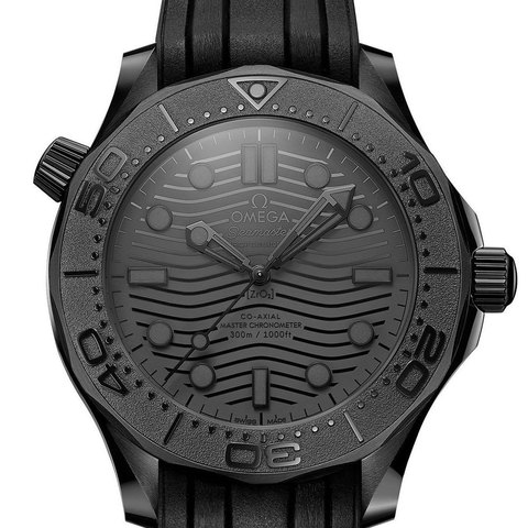 Omega Seamaster Diver 300M 43.5mm Black Black