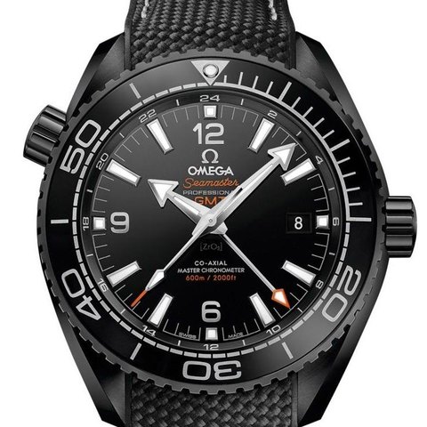 Omega Seamaster Planet Ocean 600M Deep Black GMT