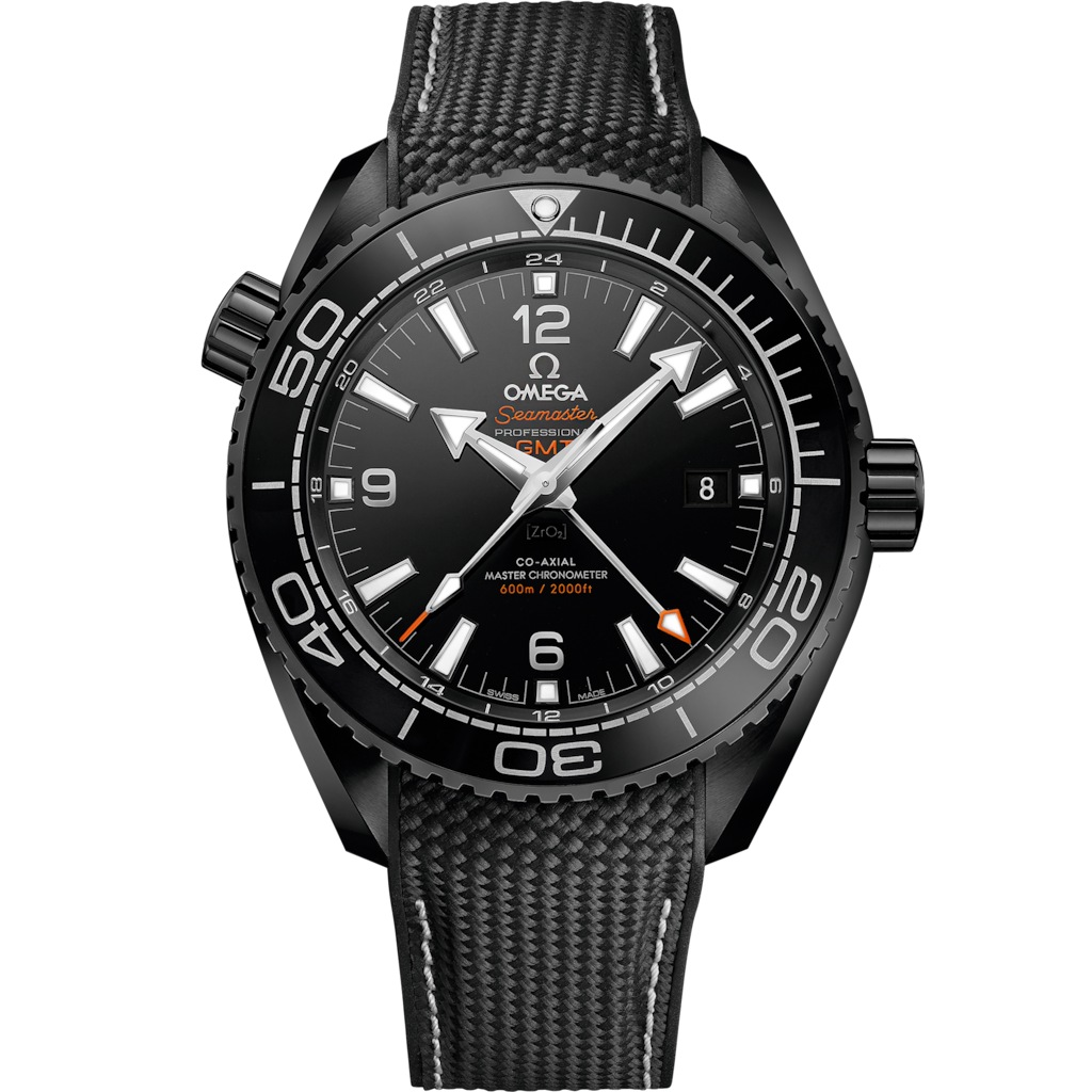 Omega Seamaster Planet Ocean 600M Deep Black GMT