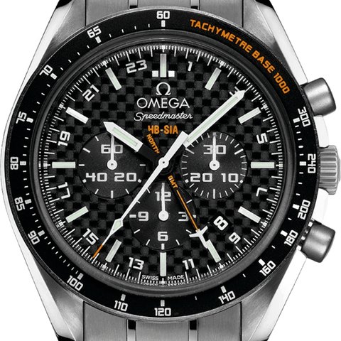 Omega Speedmaster HB-SIA Co-Axial GMT Chronograph