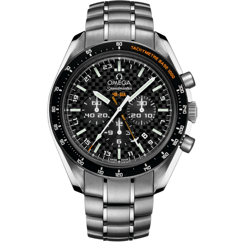 Omega Speedmaster HB-SIA Co-Axial GMT Chronograph