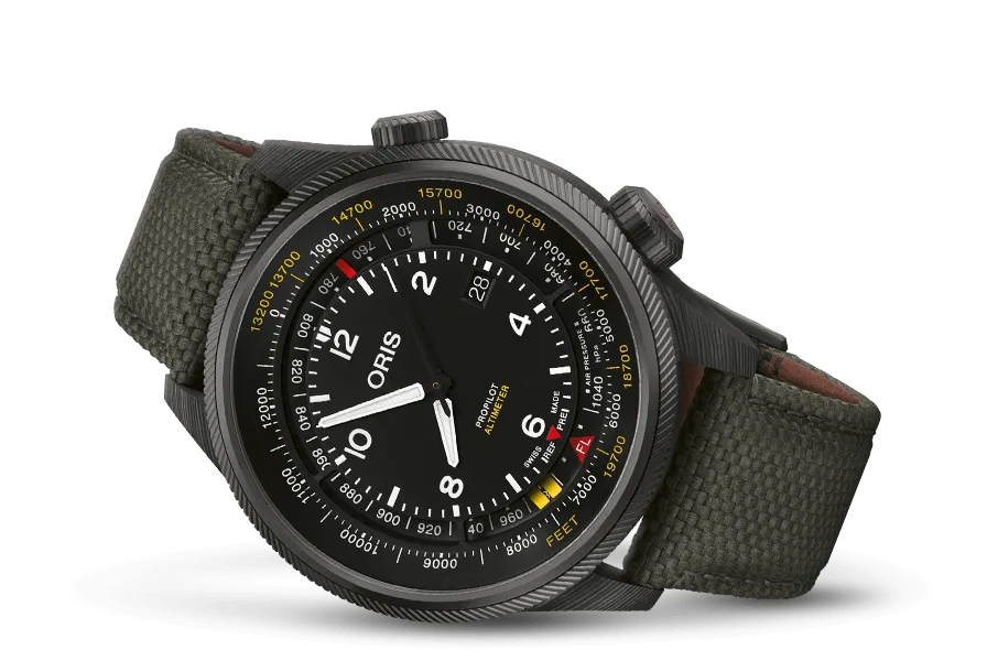 Oris ProPilot Altimeter Carbon