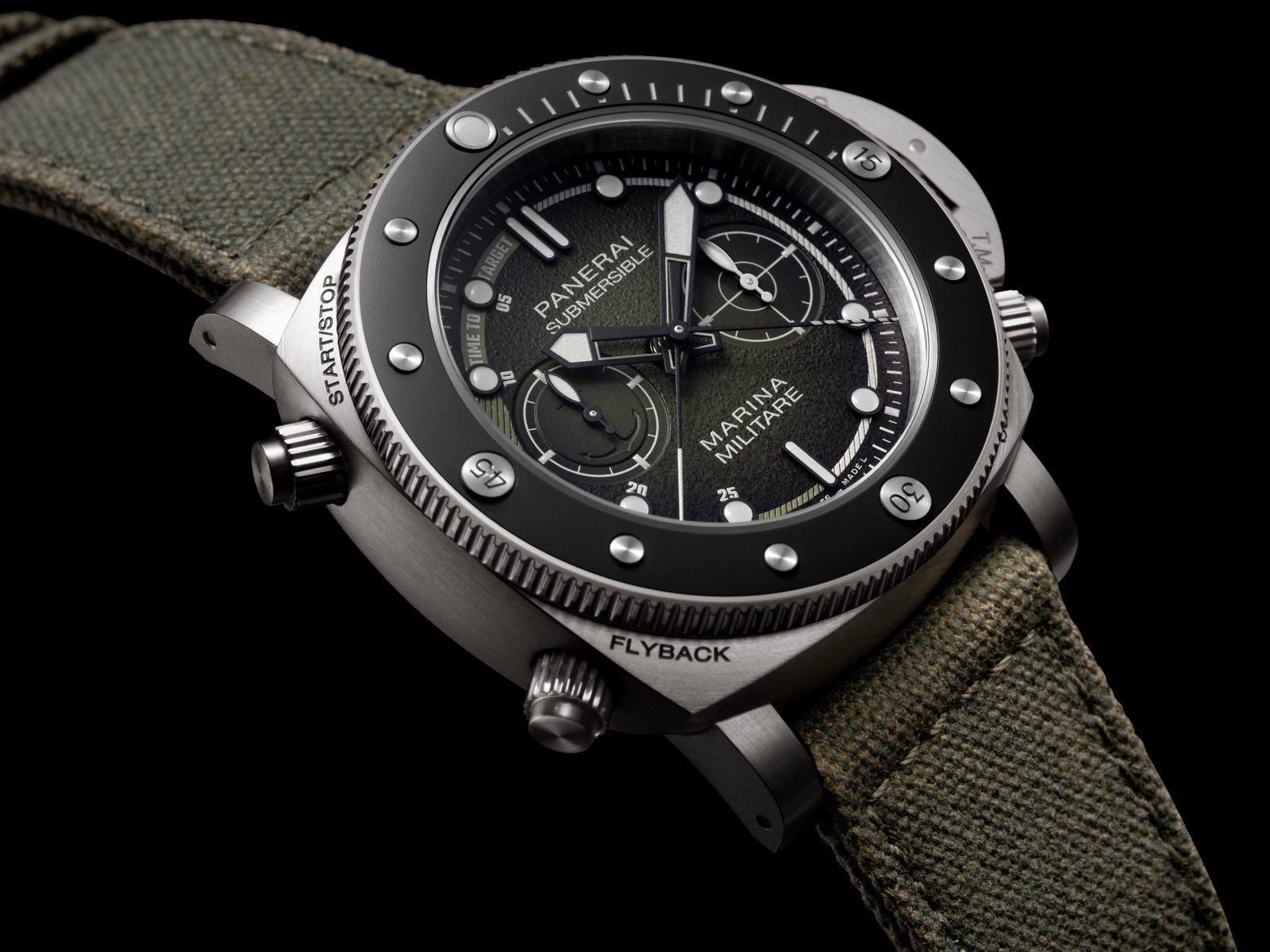 Panerai Submersible Chrono Marina Militare Experience Titanio 47mm