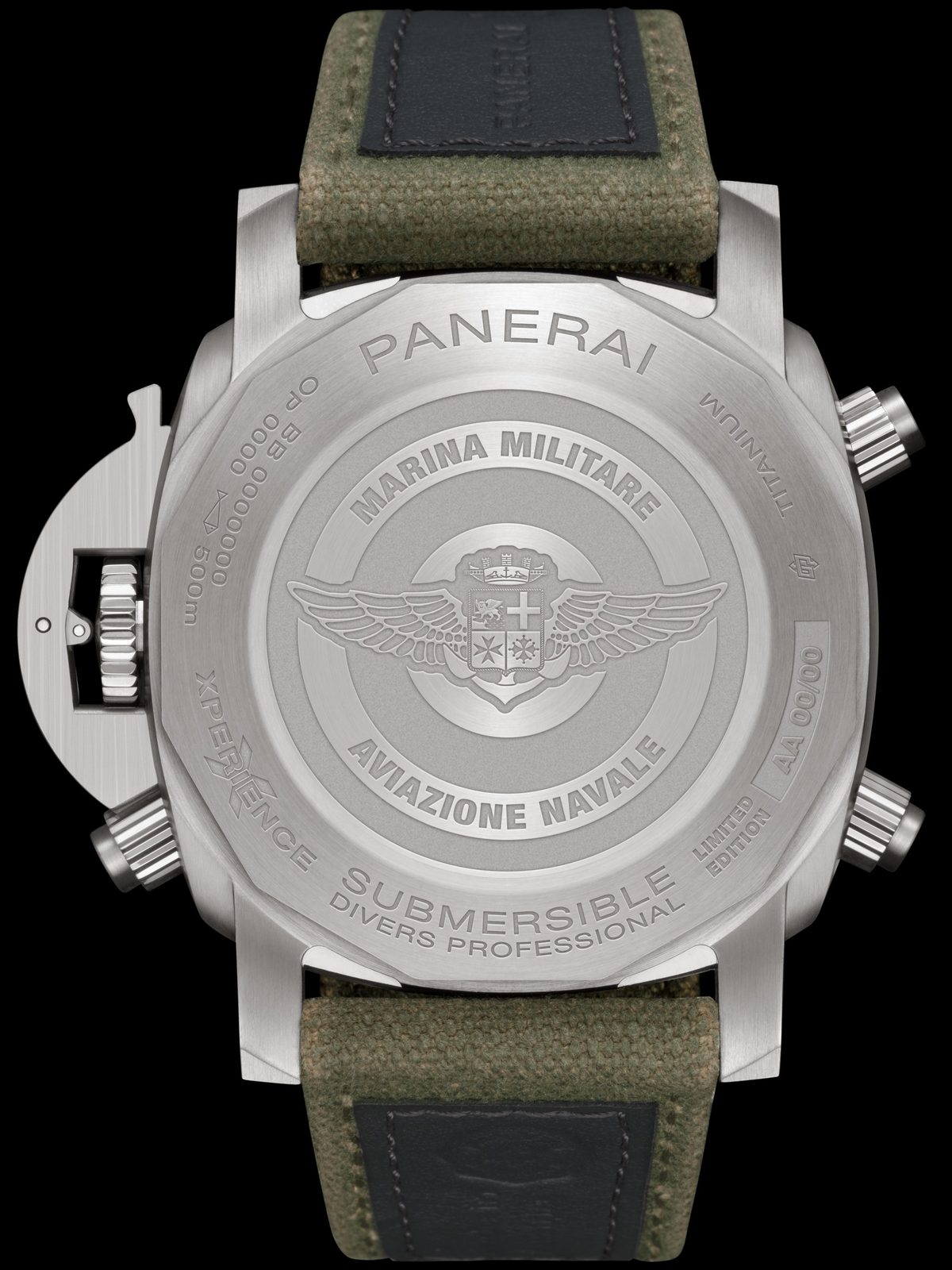 Panerai Submersible Chrono Marina Militare Experience Titanio 47mm