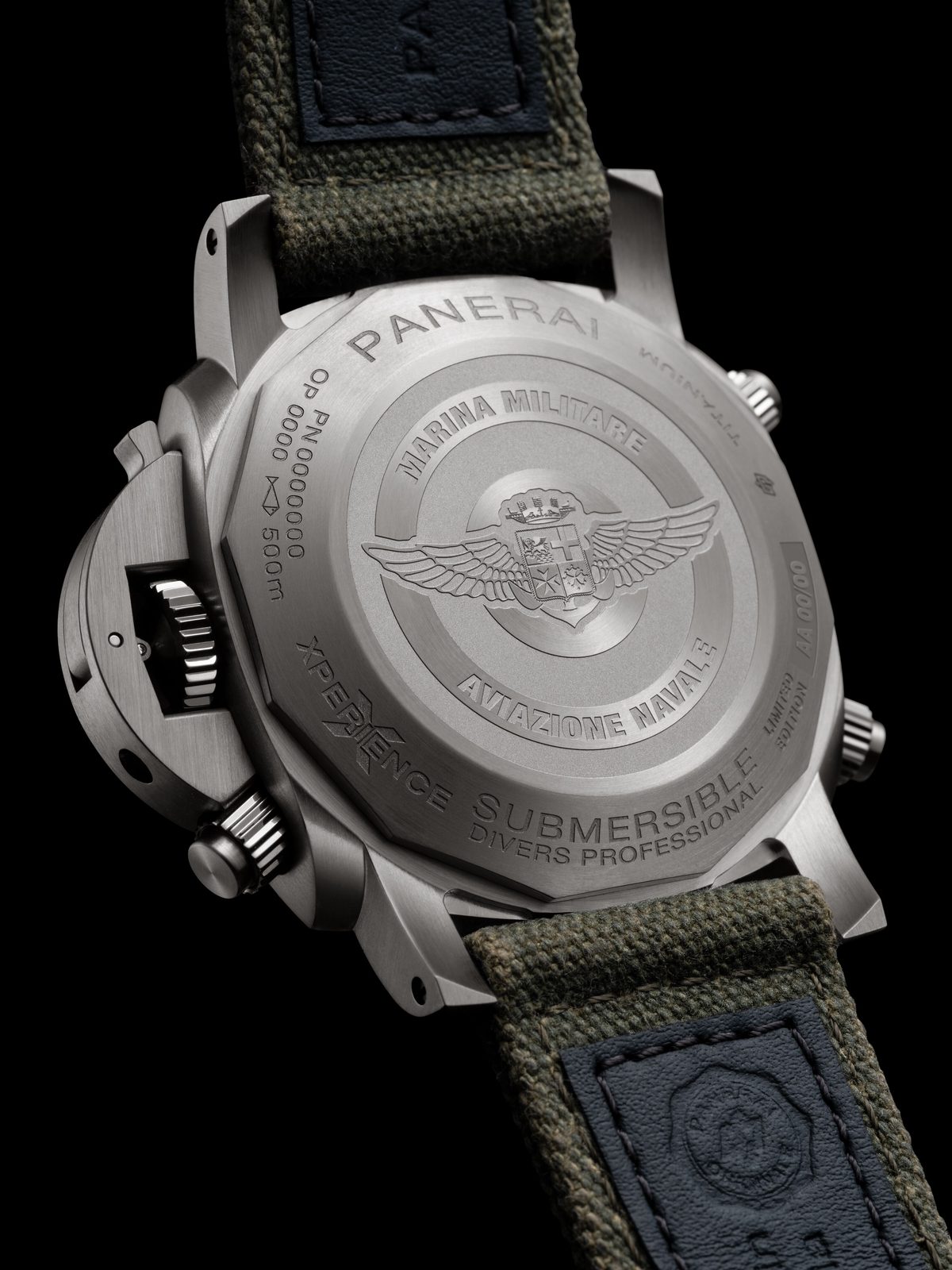 Panerai Submersible Chrono Marina Militare Experience Titanio 47mm