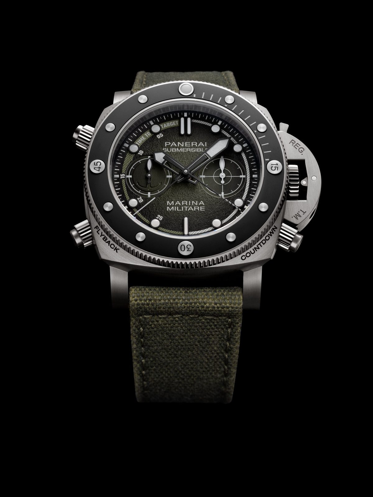 Panerai Submersible Chrono Marina Militare Experience Titanio 47mm