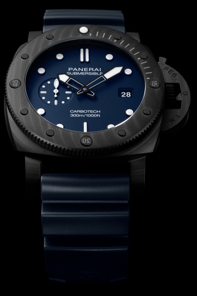 Panerai Submersible QuarantaQuattro Carbotech Blu Abisso