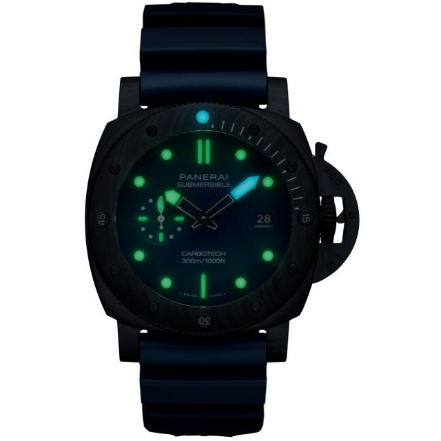 Panerai Submersible QuarantaQuattro Carbotech Blu Abisso
