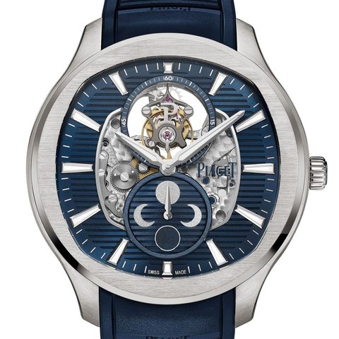 Piaget Polo Flying Tourbillon Moonphase Titanium