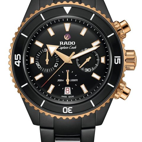 Rado Captain Cook High-Tech Ceramic Automatic Chronograph