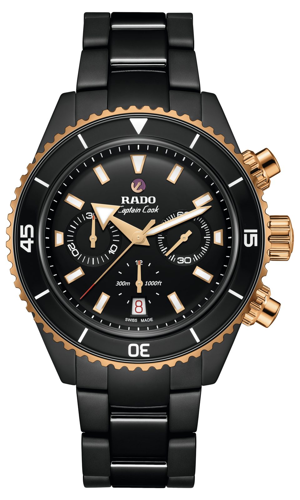 Rado Captain Cook High-Tech Ceramic Automatic Chronograph
