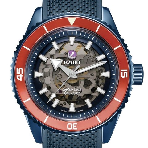 Rado Captain Cook High-Tech Ceramic Skeleton Limited Edition
