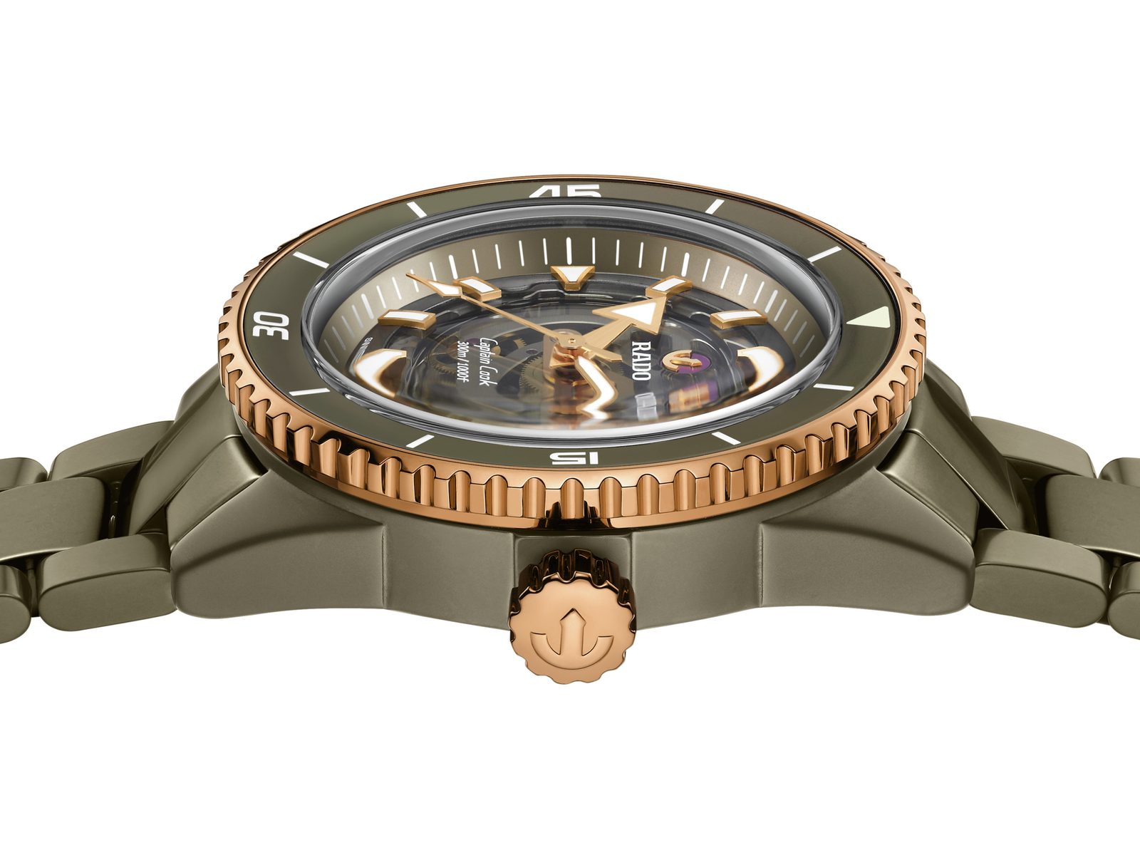 Rado Captain Cook High-Tech Ceramic Skeleton