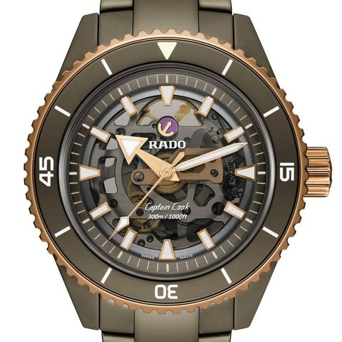 Rado Captain Cook High-Tech Ceramic Skeleton