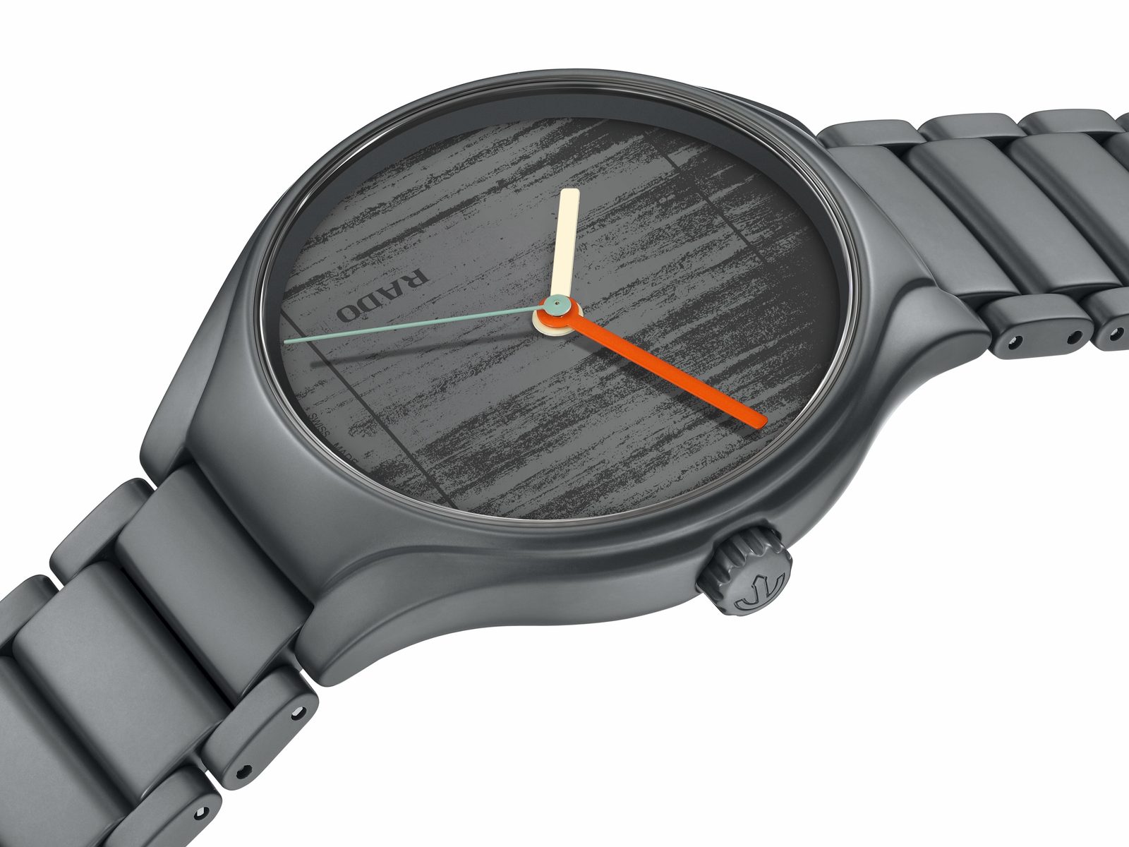 Rado True Round x Les Couleurs Le Corbusier (Iron Grey)
