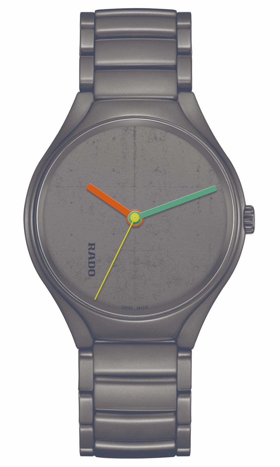 Rado True Round x Les Couleurs Le Corbusier (Ivory Black)